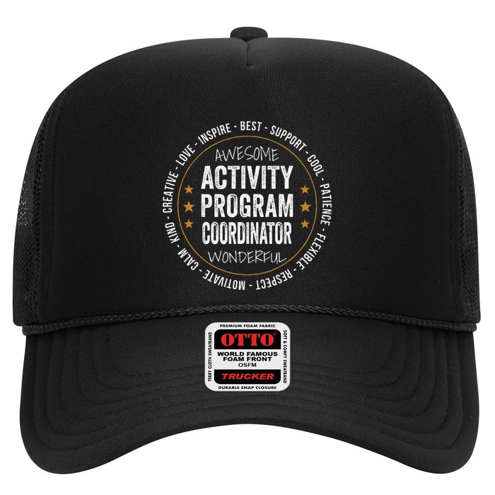 Activity Program Coordinator Funny Week Trucker Hat
