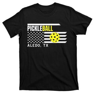 Aledo Pickleball Cool Pickleball Pun for Pickleball Player T-Shirt