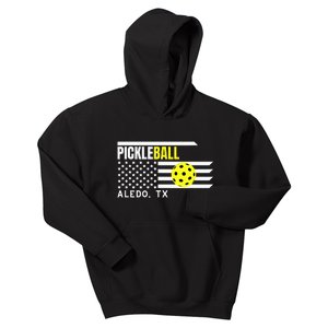 Aledo Pickleball Cool Pickleball Pun for Pickleball Player Kids Hoodie