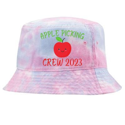 Apple Picking Crew Autumn Fall Apple Lover Apple Picking Fall Family Outfit Tie-Dyed Bucket Hat