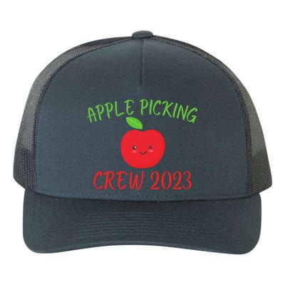 Apple Picking Crew Autumn Fall Apple Lover Apple Picking Fall Family Outfit Yupoong Adult 5-Panel Trucker Hat