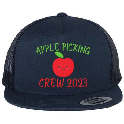 Apple Picking Crew Autumn Fall Apple Lover Apple Picking Fall Family Outfit Flat Bill Trucker Hat