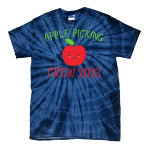 Apple Picking Crew Autumn Fall Apple Lover Apple Picking Fall Family Outfit Tie-Dye T-Shirt