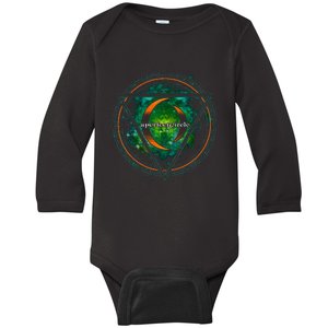 A Perfect Circle – Sigil Green Baby Long Sleeve Bodysuit