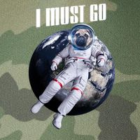 Astronaut Pug Dog I Must Go Legacy Tie Dye Trucker Hat