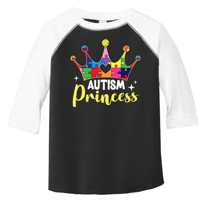 Autism Princess Daughter Autism Awareness Toddler Fine Jersey T-Shirt