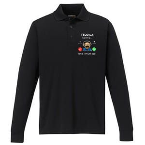 Awkward Puppets Diego Gift Performance Long Sleeve Polo