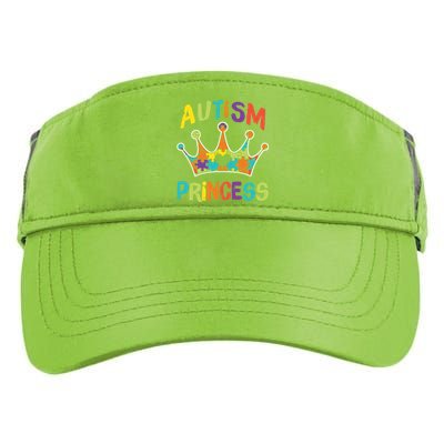 Autism Princess Daughter Autistic Pride Awareness Cute Gift Adult Drive Performance Visor