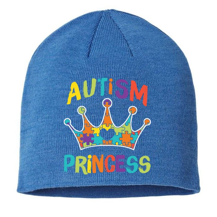 Autism Princess Daughter Autistic Pride Awareness Cute Gift Sustainable Beanie