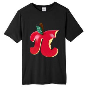 Apple Pi Day Funny Math Nerd Pie Teacher 3 14 Constant Gift Tall Fusion ChromaSoft Performance T-Shirt