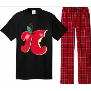 Apple Pi Day Funny Math Nerd Pie Teacher 3 14 Constant Gift Pajama Set