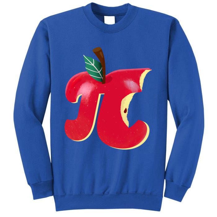 Apple Pi Day Funny Math Nerd Pie Teacher 3 14 Constant Gift Sweatshirt