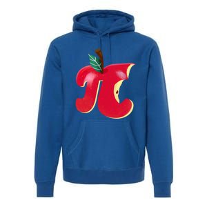 Apple Pi Day Funny Math Nerd Pie Teacher 3 14 Constant Gift Premium Hoodie