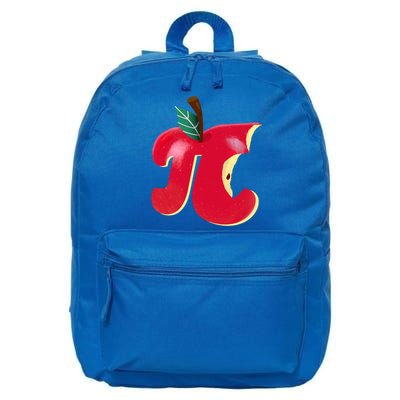 Apple Pi Day Funny Math Nerd Pie Teacher 3 14 Constant Gift 16 in Basic Backpack