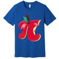 Apple Pi Day Funny Math Nerd Pie Teacher 3 14 Constant Gift Premium T-Shirt