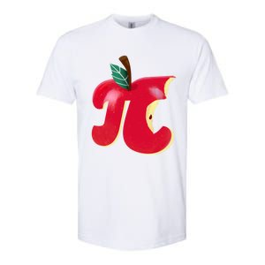 Apple Pi Day Funny Math Nerd Pie Teacher 3 14 Constant Gift Softstyle CVC T-Shirt