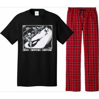 Assassination Print Deny Defend Depose Pajama Set