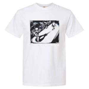 Assassination Print Deny Defend Depose Garment-Dyed Heavyweight T-Shirt