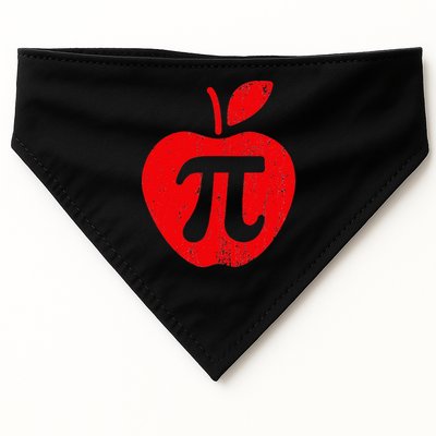 Apple Pi Day Funny Math Nerd Pie Teacher 3.14 USA-Made Doggie Bandana