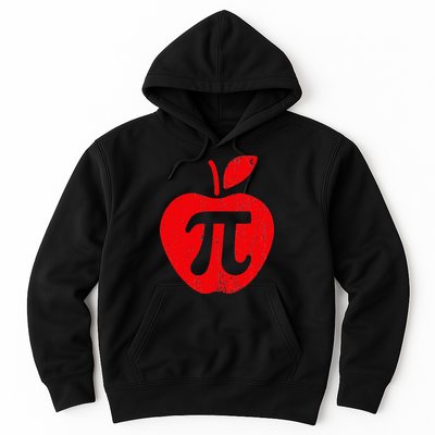 Apple Pi Day Funny Math Nerd Pie Teacher 3.14 Hoodie