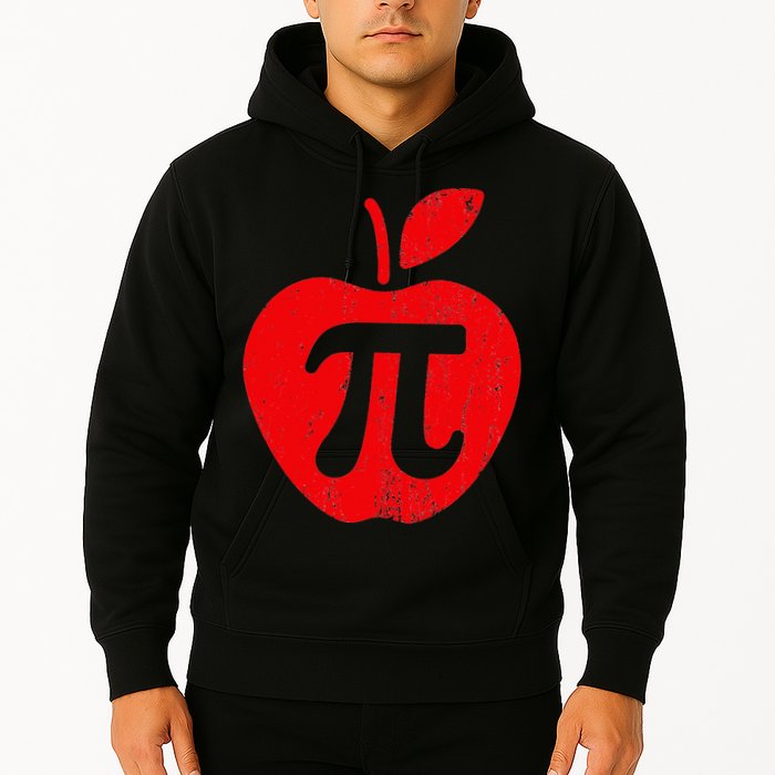 Apple Pi Day Funny Math Nerd Pie Teacher 3.14 Hoodie