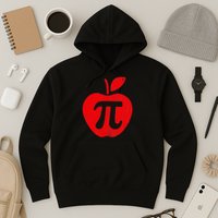 Apple Pi Day Funny Math Nerd Pie Teacher 3.14 Hoodie