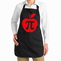 Apple Pi Day Funny Math Nerd Pie Teacher 3.14 Apron