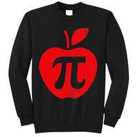 Apple Pi Day Funny Math Nerd Pie Teacher 3.14 Sweatshirt