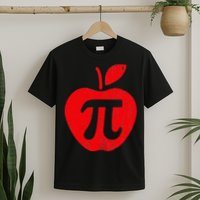 Apple Pi Day Funny Math Nerd Pie Teacher 3.14 T-Shirt