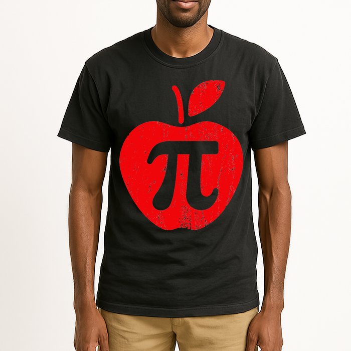 Apple Pi Day Funny Math Nerd Pie Teacher 3.14 Tall T-Shirt