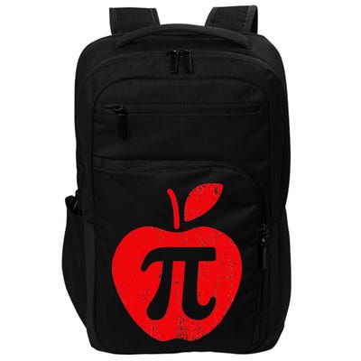 Apple Pi Day Funny Math Nerd Pie Teacher 3.14 Impact Tech Backpack