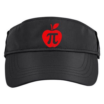 Apple Pi Day Funny Math Nerd Pie Teacher 3.14 Adult Drive Performance Visor