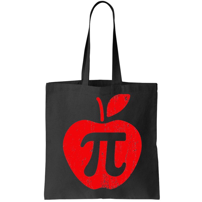 Apple Pi Day Funny Math Nerd Pie Teacher 3.14 Bag