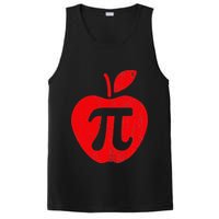 Apple Pi Day Funny Math Nerd Pie Teacher 3.14 PosiCharge Competitor Tank