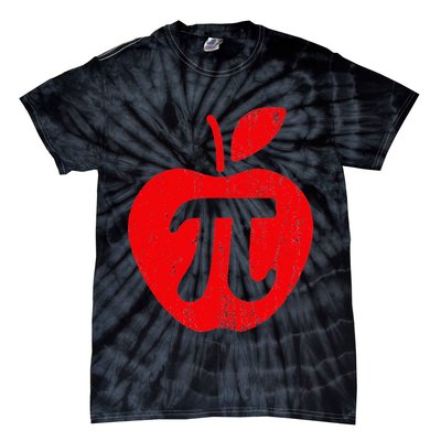 Apple Pi Day Funny Math Nerd Pie Teacher 3.14 Tie-Dye T-Shirt