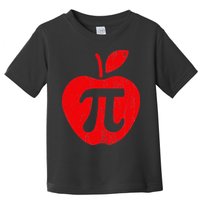 Apple Pi Day Funny Math Nerd Pie Teacher 3.14 Toddler T-Shirt