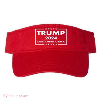 American President Donald Trump 2024 Take America Back US Election Visor