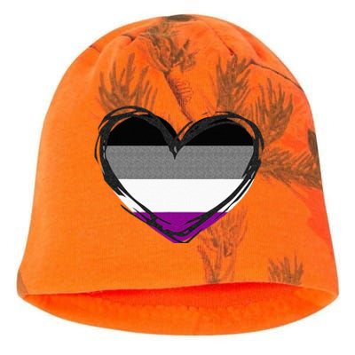 Asexual Pride Design Asexual Kati - Camo Knit Beanie