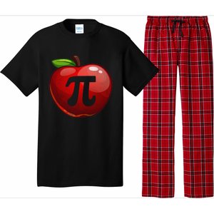 Apple Pi Day Great Gift Funny Math Nerd Pie Teacher 3 14 Gift Pajama Set