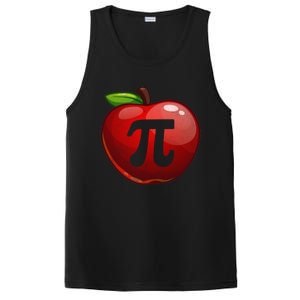 Apple Pi Day Great Gift Funny Math Nerd Pie Teacher 3 14 Gift PosiCharge Competitor Tank