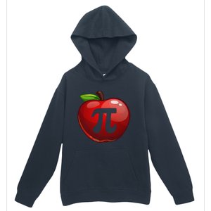 Apple Pi Day Great Gift Funny Math Nerd Pie Teacher 3 14 Gift Urban Pullover Hoodie