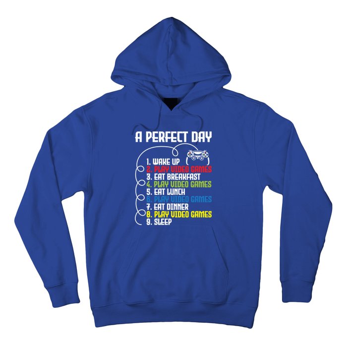 A Perfect Day Funny Gaming Gamer Video Game Meaningful Gift Hoodie