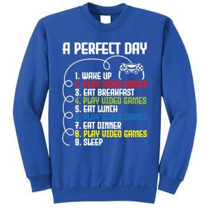 A Perfect Day Funny Gaming Gamer Video Game Meaningful Gift Sweatshirt