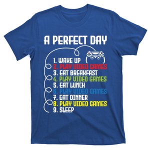 A Perfect Day Funny Gaming Gamer Video Game Meaningful Gift T-Shirt