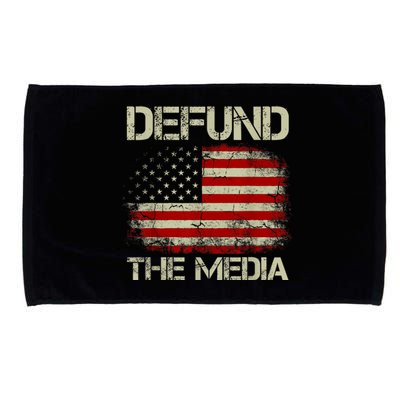 Antimisinformation Political Defund The Media Microfiber Hand Towel