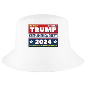 American President Donald Trump 2024 Keep America Great US Election Cool Comfort Performance Bucket Hat