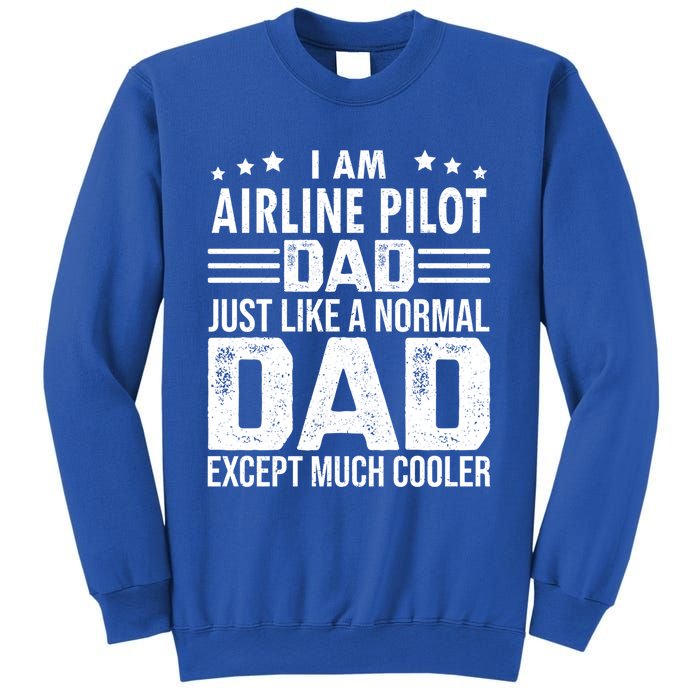 Airline Pilot Dad Irplane Airline Pilot Fathers Day Gift Sweatshirt