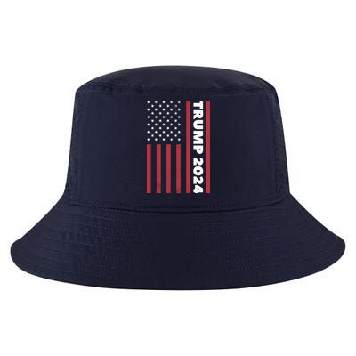 American President Donald Trump 2024 Flag US Election Cool Comfort Performance Bucket Hat