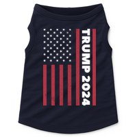 American President Donald Trump 2024 Flag US Election Doggie Tank