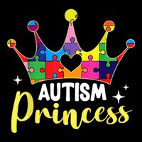 Autism Princess Daughter Autism Awareness Cooling Performance Crew T-Shirt
